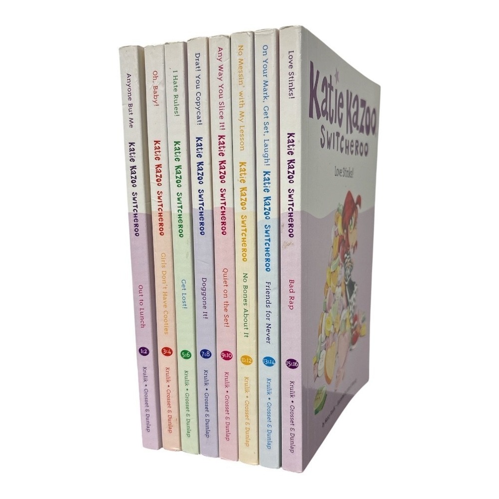 Katie Kazoo Switcheroo Vol 1-16 By Nancy Krulik Paperback Books